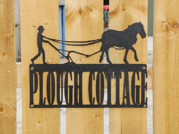 Plough Cottage - Sign