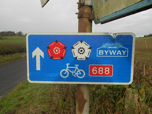 Way of the Roses Sign
